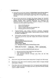 Surat Permohonan Jawatan Melalui Ketua Jabatan Letter 7saudara Com