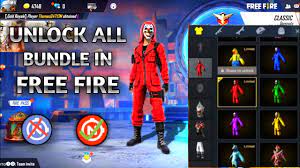 Free fire emotes are the poses and actions for the characters in this game. How To Unlock All Bundle In Free Fire Unlock All Criminal Bundle All Emote Unlock App Youtube
