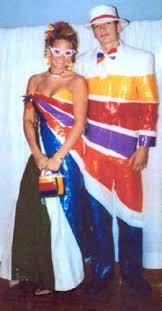 Duct Tape Festival And Parade Roll Through Avon Ohio Weird Prom Dress Worst Prom Dresses Crazy Dresses