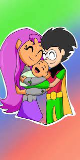 Teen Titans Go Robin And Starfire S Baby By Rockstarkb On Deviantart