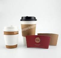 disposable paper cup holder tray take away out size material ...