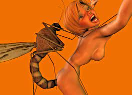 Giant insect fucking a helpless girl | 3dwerewolfporn.com