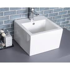 Smooth oval shape basin with a gloss white finish. Shop For Cb Home Modern White Ceramic Square Bathroom Countertop Basin Get Free Shipping On Everything At Overstock Your Online Home Improvement Outlet Store Get 5 In Rewards With Club O 30622048