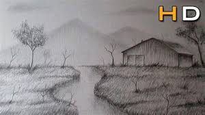 You can draw waterfalls step by step, and doesn't hurt to make some frothy, bubbly water sounds while you draw. Draw Landscape Step By Step Easy Landscape Drawing For Beginners At Getdrawings Free With A 4h Pencil Lightly Sketch A Rectangle For The Basic Shape Of The Georgiana Kohout