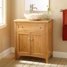 30 narrow halifax bamboo vessel sink vanity vanities bathroom bathro cheap for sale wall