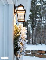 Outdoor Christmas Decor New Lighting Citrineliving Unique Wall Sconce Copper Wall Sconce Wall Sconces