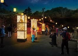 Ticking Mountain Light Up Event Lamp Festival Toukasai Held From 1 19 Saturday Yamanashi Nightlife Noctive