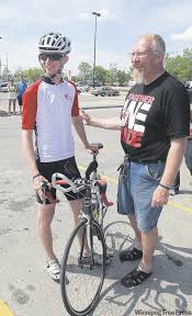 Bomber CEO's son finds ride inspiring