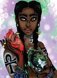 Afrozodiak Collection Libra I Balance By Truskoolnubian Deviantart Com On Deviantart Art African Art Libra Women