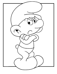 Download Or Print This Amazing Coloring Page The Smurfs Coloring Pages Printable Coloring Pages Valentine Coloring Pages Smurfs