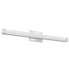 Products Lithonia Lighting Fmvcsl 24in Mvolt 30k 90cri Bn Decorative Indoor Led Contemporary Square Vanity Light Brushed Nickel