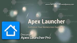 100% trabajando en 11 dispositivos, votado por 339761, desarrollado por android does. Apex Launcher Pro Apk Lanix S106