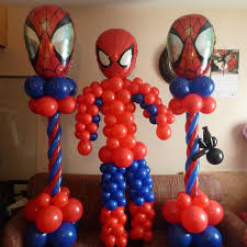 Balloon Decoration Spiderman Birthday Decoration Ideas At Home Pin Di Krista Kontny Su Spiderman Balloons Decor Palloncini Festivita Ed Eventi Festivita