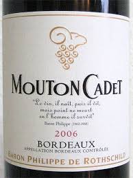 1855 errang lafite den ersten platz in der rangliste der premiers crus. 2006 Mouton Cadet Rouge Bordeaux Baron Philippe De Rothschild Weinspion Das Leben Ist Zu Kurz Fur Schlechten Wein