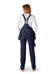 Dee Denim Worker Bib Pants - women's carpenter trousers - Flora Manufaktur  ENG