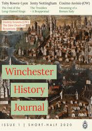 Winchester History Journal Short Half 2020 By Wincollhistory Issuu