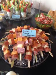 It also has another important aspect called food at party. Meat And Cheese Skewers Skewer Appetizers Meat And Cheese Appetizers Skewer Recipes