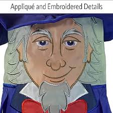 Amazon.com: In the Breeze 5064 Buddy Windsock-Hanging Outdoor Decoration,  40 Inches, 40" Uncle Sam : Everything Else