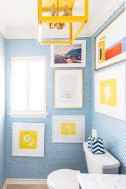 Powder Bathroom Reveal Pencil Shavings Studio Color Bathroom Design Trendy Bathroom Designs Yellow Bathrooms