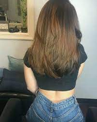 Image May Contain One Or More People Medium Length Hair Straight Hair Styles Medium Length Hair Styles