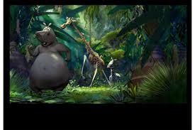 Madagascar Concept Art By Ruben Hickman Animation Art Concept Art Character Design