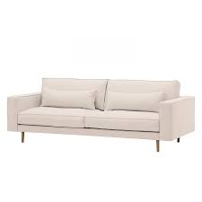 Sofa Lacona 3 Sitzer Webstoff Stoff Mera Hellbeige Sofas Sofa 3 Sitzer Sofa