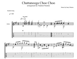 c vamp train feel {c: Chattanooga Choo Choo For Guitar Guitar Sheet Music And Tabs