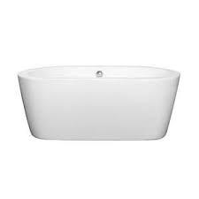 Maybe you would like to learn more about one of these? Wyndham Collection Mermaid 5 Ft Center Drain Soaking Tub In White Wcobt100360bntrim The Home Depot Soaking Bathtubs Wyndham Collection Free Standing Bath Tub