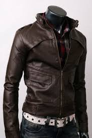 Handmade Men Brown Leather Jacket Uk Merchant Only 99 99 Cool Jackets For Men Leather Jacket Men Leather Jacket