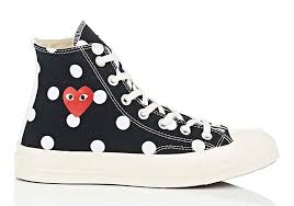 Comme Des Garcons Play X Converse Chuck Taylor Multi Heart 1970s Hi Comme Des Garcons Play X Converse Chuck Taylor Polka Dot Is Coming Soon Converse Chuck Taylors Converse Chuck Taylor