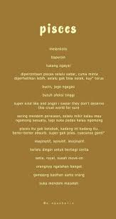 Zodiak Di 2020 Kutipan Zodiak Kata Kata Indah Pisces