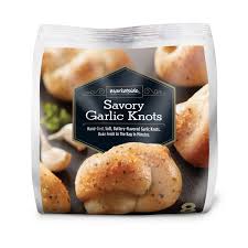 Marketside Savory Garlic Knots 10 4 Oz 8 Count Walmart Com Walmart Com