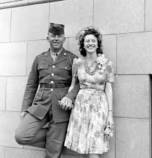 US Soldier from Fort Bliss with his new Bride in El Paso Texas