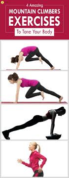 4 Amazing Mountain Climbers Exercises To Tone Your Body Mountain Climber Exercise Plyometric Workout Exercise