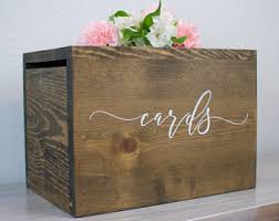Wedding gift card box etsy. Wedding Card Box With Slot Etsy
