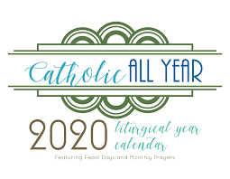 Find & download free graphic resources for calendar 2021. Catholic All Year 2021 Liturgical Calendar With Prayer Art Digital Download Catholic All Year Catholic Liturgical Calendar Catholic All Year Prayers