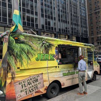 Jerk pan food truck 2 — Caribbean restaurant food truck in New York, New York
