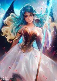 Goddess By Rossdraws Digital Art Girl Trans Art Art
