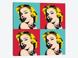 This photo was the inspiration of a sculpture by seward johnson. Marilyn Monroe Pop Art Canvas Art Print By Mark Ashkenazi Icanvas
