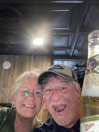 Joel and Deana doing our Wednesday drinking thing at Shorty's Love our  local bar and hanging with this lady❤️❤️