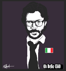 De eerste aflevering werd op 2 mei 2017 op de spaanse zender antena 3 uitgezonden. Professor La Casa De Papel By Rafaelalvesbr On Deviantart