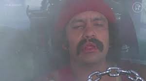 How was the scene "getting high" in the movie depicted?