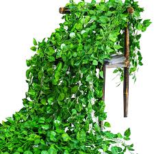 These modern materials merge harmoniously with the sobe evolution of contemporary design. Artificial Plant Silk Green Leaves Rattan Home Wedding Decoration Background Wall Decoration Fake Flowers Houseplant Christmas Super Discount Da6b9 Goteborgsaventyrscenter
