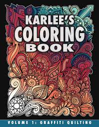 Train crossing bridge coloring page. Graffiti Quilting You Can Color Karlee Porter
