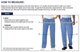 Size Chart Clothing Corner Size Chart Chart Pants