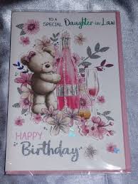 Birthday Gift For 30 Year Old Daughter In Law Daughter In Law Birthday Card Cute Traditional Huge Choice Over 30 Designs Daughter Birthday Cards Sister In Law Birthday Law Christmas