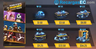 Dado que free fire es un juego móvil free to play, es decir gratuito para descargar en android e ios, este tiene un montón de compras integradas y por lo tanto existen muchísimos códigos promocionales que los jugadores podemos conseguir y canjear para obtener recompensas estupendas. Diamantes Free Fire En Ecuador Recarga Por Id Recargasec Com