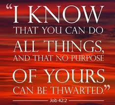 I Know That You Can Do Everything And That No Purpose Of Yours Can Be Withheld From You Job 42 2 Nkjv Job Bible Spiritual Words Bible Passages