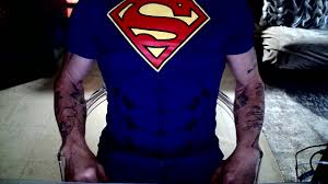 Superman cock tease