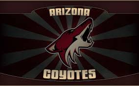 The arizona coyotes logo colors are brick red, desert sand, and black. Arizona Coyotes Wallpapers Wallpaper Cave
